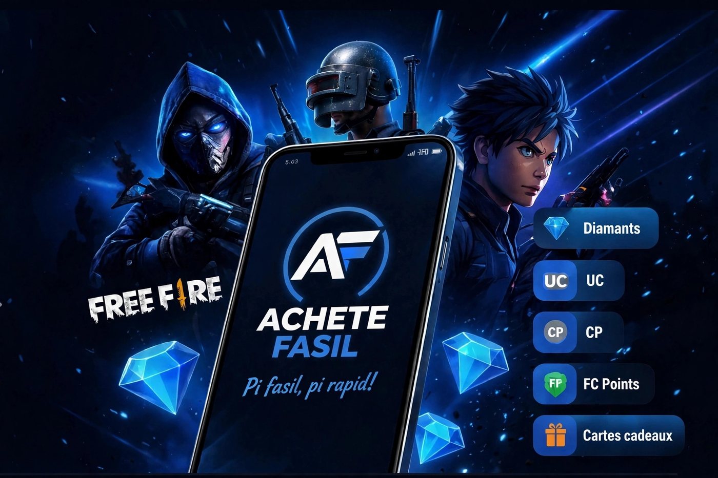 Achete Fasil gaming